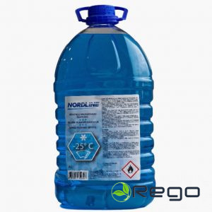 Nordline ziemas vējstiklu šķidrums -25*C, 4L PET (NSWP-4-25)