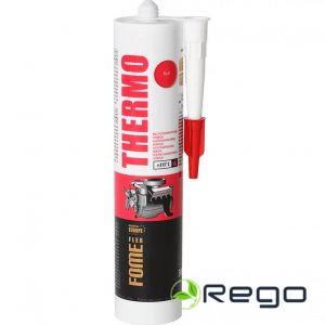 Silikons augstai temperatūrai, sarkans 315C Thermo Fome Flex (01-4-2-006)