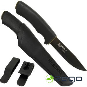 Morakniv Nazis Bushcraft, melns, asmens 109x3.2mm. (12490)