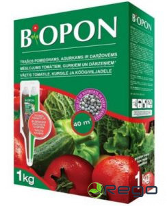 Biopon gr.mēslojums tomātiem,gurķiem.dārzeņiem 1kg