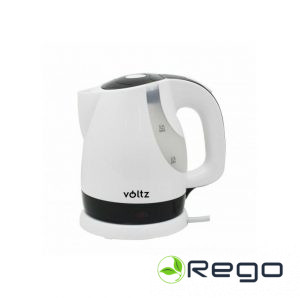 OLIVER Voltz elektriskā tējkanna 55551230FB 1300W, 0,9l, bezvadu, balta/melna