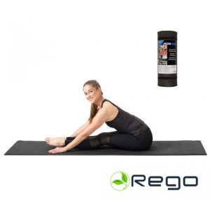 Atom fitnesa un kempinga paklājiņš 7mm melns