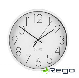 4Living sienas pulkstenis balts Hour 25cm