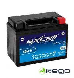 Axcell Akumulators GEL 5Ah 50A -/+ 12V 120x70x92mm (AXC200009/AB4L-B)