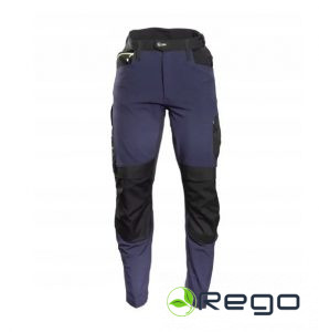 Hogert HT5K813-XL PLUM četrvirzienu elastīgās bikses tumši zilas XL