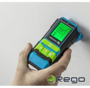 HOEGERT HT4M341 Elektroinstalācijas detektors ar higrometru