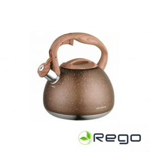 Tradicionālā tējkanna 2,8l, brūna marmora Klausberg KB 7510