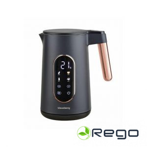 KLAUSBERG elektriskā tējkanna KB 7892 1,7l, 2200W, melna/rozā,zelta