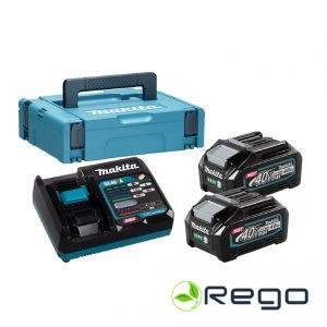 Makita Lādēšanas komplekts XGT 2x4,0 Ah (191J97-1)