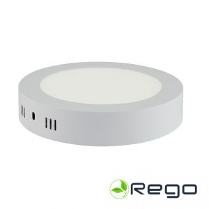 Panelis LED, Horoz, CAROLINE, 12W, 840lm, 4200K, balts, virsmas apdare