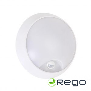 Plafons LED, Horoz, SORENTO, 20W, 1600lm, 3CCT, IP54, balts, ar MIC sensoru, plastmasa