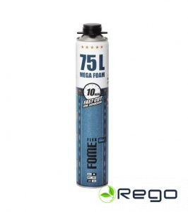 FOME FLEX Montāžas putas FAST CUT 75L, 870ml (01-3-2-012)