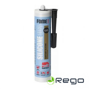 FOME FLEX Silikona hermētiķis, melns 310ml (01-4-1-103)