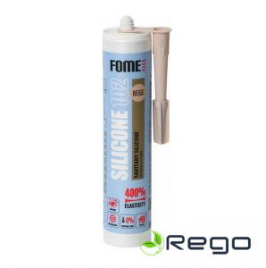 FOME FLEX Silikona hermētiķis, bēšs, 310ml (01-4-1-104)