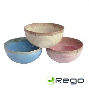 Bļoda glazēta diam 15cm, augstums 7cm/ 710ml, asorti