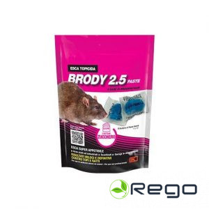 BRODY pastveida pelu un Žurku inde 150g