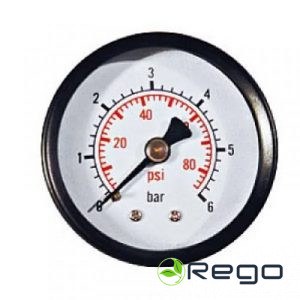 Manometrs D50-C 0-6bar 1/4" Italtecnica (04208)