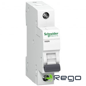 Schneider Automātiskais slēdzis K60N 1P 20A C Acti9 Lite (A9K02120)