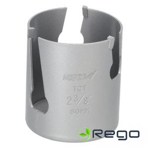 Dedra 08X060 Universāls caurumu zāģis TCT 60mm 5/8''