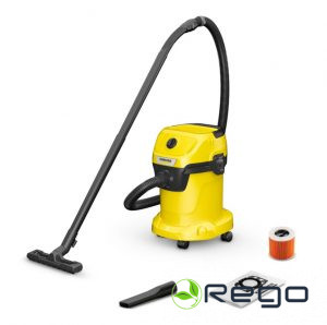 Karcher WD 3 C 19L Putekļu sūcējs sausai un slapjai sūkšanai (1.628-107.0)