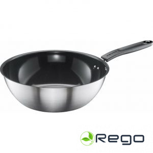 Fiskars Wok panna 28cm keramikas pārklājums (1072313)