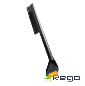 Fiskars Solid Sniega birste ar skrāpi 75cm (1078496)
