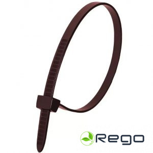 Dedra 11F25202 Ļoti stipri neilona savilcēji brūni 2,5x200mm (100 gab.)