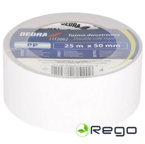 Dedra 11T2062 Divpusējā lente 50 mm x 25m