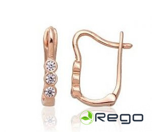 Zelta auskari 585, 0,97g