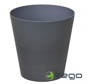 Puķu pods CLIIVO GREENER antracīta 14cm