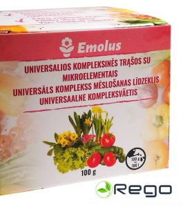 Universāls komplekss mēslošanas līdzeklis ar mikroelementiem 100g