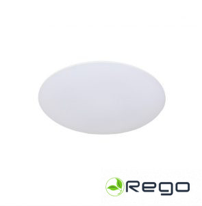 LED griestu gaismeklis 12W 1200lm 185-265V RA80 D230mm IP54 (17436S)