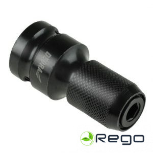 Dedra 18A7002 Trieciena adapteris 1/2'' - 1/4'' HEX ar ātru uzstadišanu