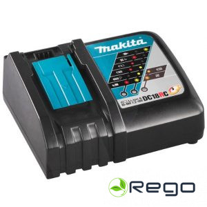 Makita DC18RC lādētājs, 7,2- 18V Li-ion ātrais lādētājs 15/22min 195585-0
