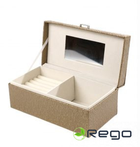 Rotaslietu kaste Callera, taupe, 25x13x10cm