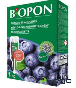 Biopon granulētais mēslojums mellenēm 1kg
