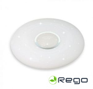 LED V-TAC dizaina apaļš kupola gaismeklis ar tālvadības pulti,40W(4000Lm) IP20,