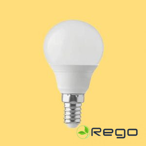 LED Spuldze E14 4.5W(470Lm), V-TAC, P45, IP20, silti balta gaisma 3000K