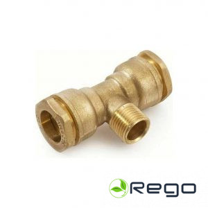 Kompresijas trīsgabals Ø20-1/2ā-Ø20 GF General Fittings (228420)