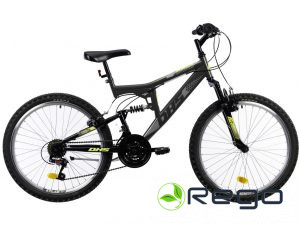 Divritenis DHS 24" 2441-70, Terrana-18 MTB, 15.80kg, grey