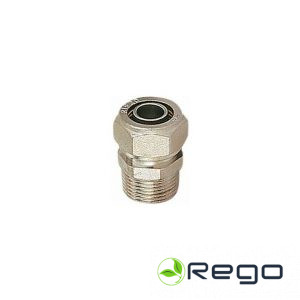 Niķelēts nipelis 3/4M-16, PEX caurulēm Gtn S16X3/4M (244447)