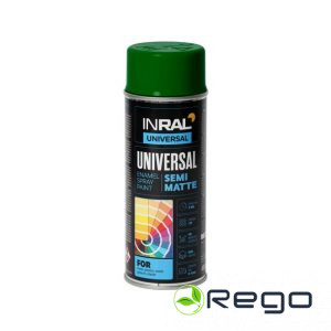Emalja Aerosola sūnu zaļa INRAL UNIVERSAL RAL6005 400ml (26-7-6-054)