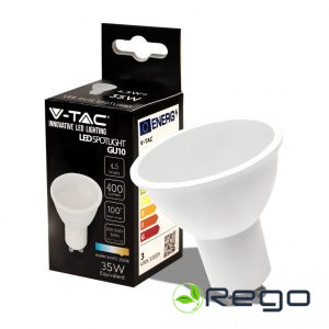 V-TAC 205 LED spuldze GU10 400lm/4,5W
