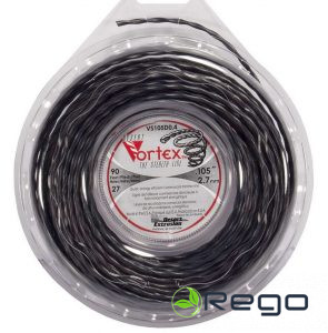 Trimmera aukla VORTEX 2.4mm / 70m vītā (2470VO)