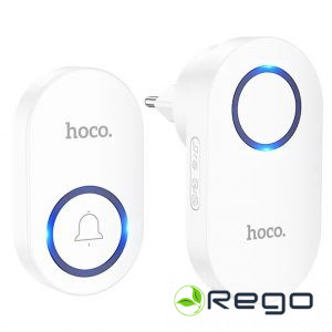 HOCO HI25 210 mAh bezvadu durvju zvans balts