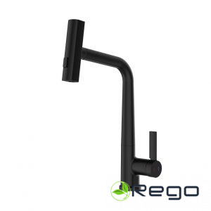 Ūdens maisītājs virtuves izlietnei Vento Urban Melns FH3128-5 Black