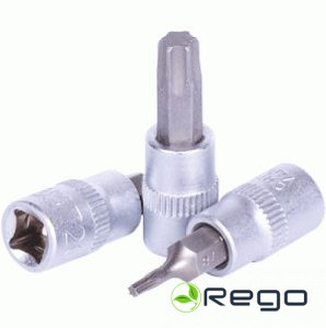 Muciņa ar ieliktni  TORX T8 (1/4" L=38mm) Avtodelo