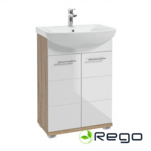 Vannas skapis BARI Deftrans ar izlietni Mega 60cm (47072)