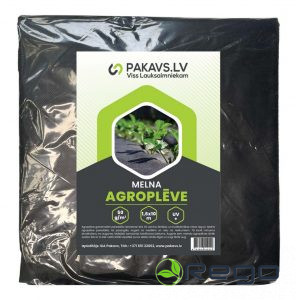 Agroplēve melna 3,2m x 10m, (50g/m²)