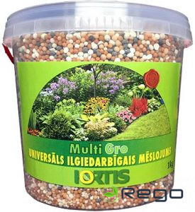 Mēslojums ilgiedarbīgais mēslojums Multigro Hortis